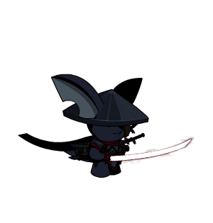 Night Realm Samurai Pet