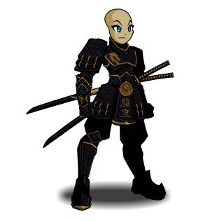 Obsidian Samurai  male