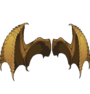 Gold Dragons Wings