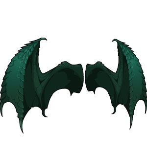 Green Dragons Wings