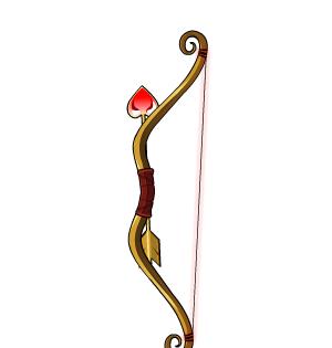 Cupid of Gold Bow + Arrow