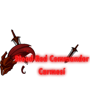 Blood-Red Commander Carmesí
